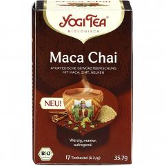 Maca Chai, amestec ayurvedic cu maca, scortisoara si cuisoare, ECO, 35.7 g (17 x 2.1 g)